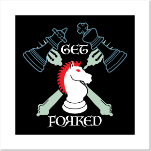 GET FORKED white wins REV Posters and Art